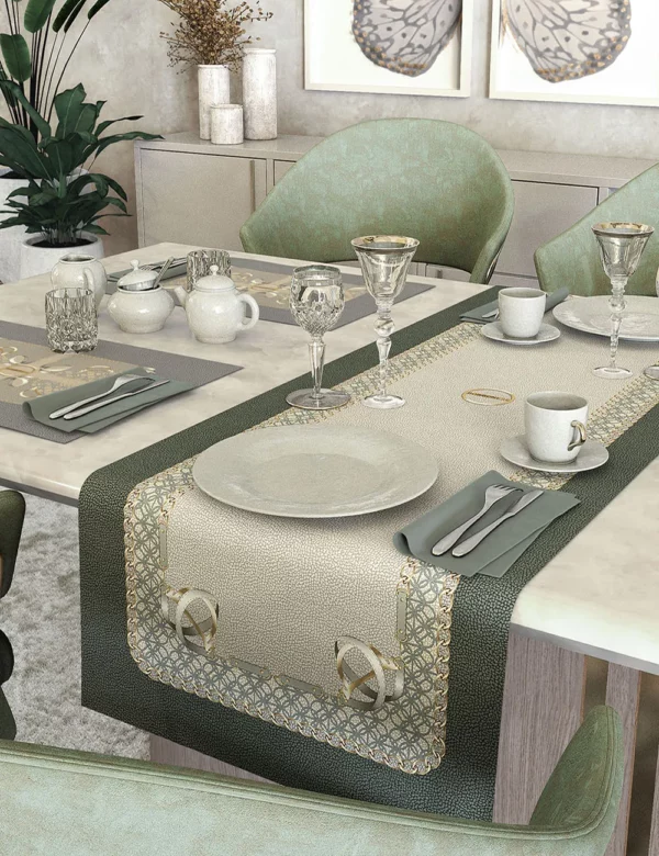 Foulard Borbonese - Tavola panama stampato